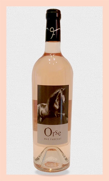 Nouvelle cuvée rosé ORSE au Mas Farchat